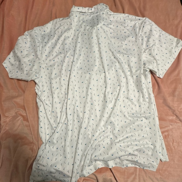 Callaway Opti-Dry 2X Martini Glass Print Performance Polo - Picture 4 of 4